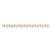 Watercolor Derby Day Mint Julep Drinks Grosgrain Lint (Voorkant)