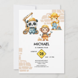 Watercolor Dieren Bouwprojecten Elk Jaar Kaart