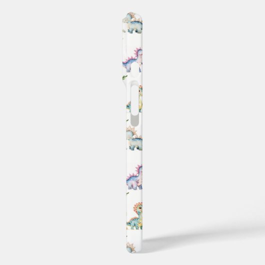 Watercolor Dinosaur Discovery iphone Case (Achterkant / Links)