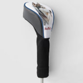 Watercolor Dog Golf Head Cover (Schuin)