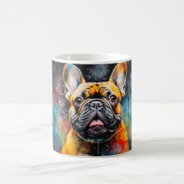Watercolor Dog Mug Wrap Magische Mok