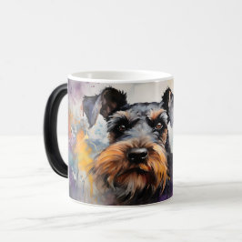 Watercolor Dog Mug Wrap Magische Mok