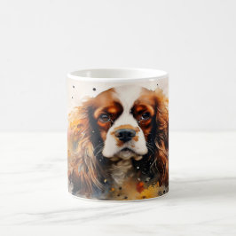 Watercolor Dog Mug Wrap Magische Mok