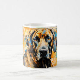Watercolor Dog Mug Wrap Magische Mok