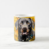Watercolor Dog Mug Wrap Magische Mok (Center)