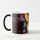 Watercolor Dog Mug Wrap Magische Mok (Links)