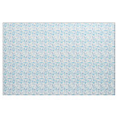 watercolor dolphin fish seamless pattern, dolphin stof (Fat Quarter)