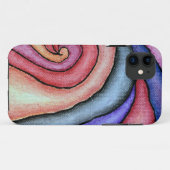 Watercolor Draaikolk Case-Mate iPhone Case (Achterkant (horizontaal))
