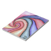 Watercolor Draaikolk Notitieblok (Linkerzijde)
