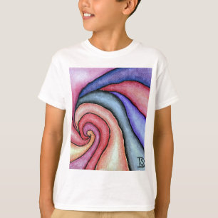 Watercolor Draaikolk T-shirt