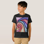 Watercolor Draaikolk T-shirt (Voorkant volledig)