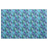 Watercolor Dragon Patchwork Quilt in Blue Green Stof (Yard (91,4 cm))