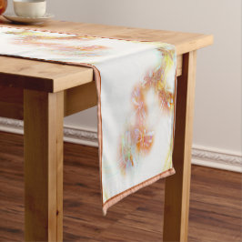 Watercolor dragonflies medium table runner korte tafelloper