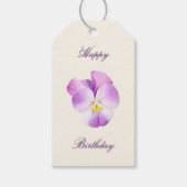 Watercolor driekleur cadeaulabel (Voorkant)