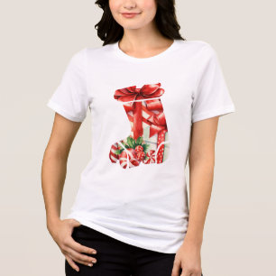 Watercolor Dromen: Cadeaus, Lint & Zoete Traktatie Tri-Blend Shirt