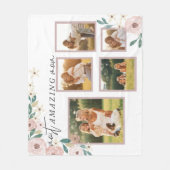 Watercolor Dromen Fleece Deken (Voorkant)