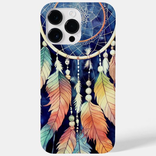 WATERCOLOR DROMENVANGER EN VEREN Case-Mate iPhone CASE (Achterkant)