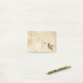 Watercolor Duitse herder hond huisdier dier Post-it® Notes (Op bureau)