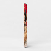 Watercolor Duitse Herdershond Gepersonaliseerd Case-Mate iPhone Case (Achterkant/links)