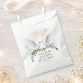 Watercolor Duiven Mark 10:9 Favor Zakje (Geknipt)