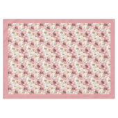 Watercolor dusty rose and gold elegant tablecloth tafelkleed (Voorkant (Horizontaal))