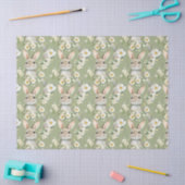 Watercolor Easter Bunnies Tissuepapier (Craft)