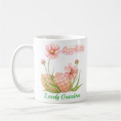 Watercolor Easter Egg Personalized Mug Koffiemok (Links)