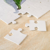 Watercolor Erwtenpeulen Legpuzzel (Zijkant)