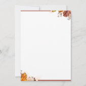 Watercolor Espresso Liefde Bruidsmeisjes Bruilofts Kaart (Achterkant)