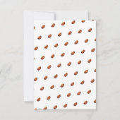 Watercolor Espresso Martini Bruidsdiner Bedankkaart (Achterkant)