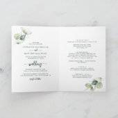 Watercolor Eucalyptus Greenery All in One Wedding (Binnen)