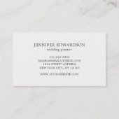 Watercolor eucalyptus greenery professional visitekaartje (Achterkant)