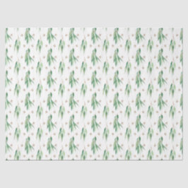 Watercolor Eucalyptus Serie Design 14 Tissuepapier