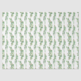 Watercolor Eucalyptus Serie Ontwerp 10 Tissuepapier