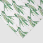 Watercolor Eucalyptus Serie Ontwerp 18 Tissuepapier (Detail)