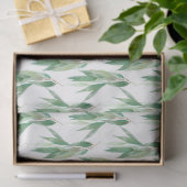 Watercolor Eucalyptus Serie Ontwerp 18 Tissuepapier (Geschenk)