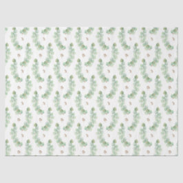 Watercolor Eucalyptus Serie Ontwerp 6 Tissuepapier