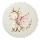 Watercolor Fairytale Princess Whimsical Keramische Knop (Voorkant)