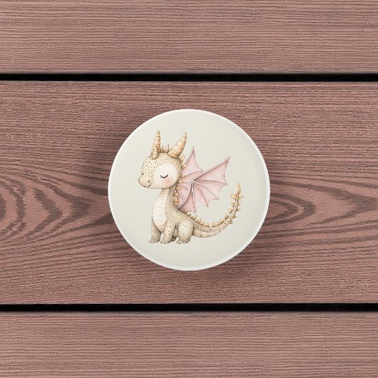 Watercolor Fairytale Princess Whimsical Keramische Knop