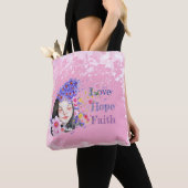 watercolor faith hope love tote bag (Dichtbij)