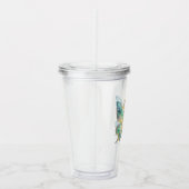 Watercolor Fee Acryl Tumbler Drinkbeker (Rechts)