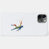 watercolor fencing Case-Mate iPhone case (Achterkant (horizontaal))