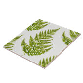 Watercolor Fern Pattern Tegeltje (Zijkant)