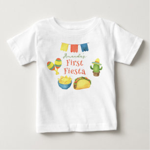 Watercolor Fiesta Eerste Verjaardag