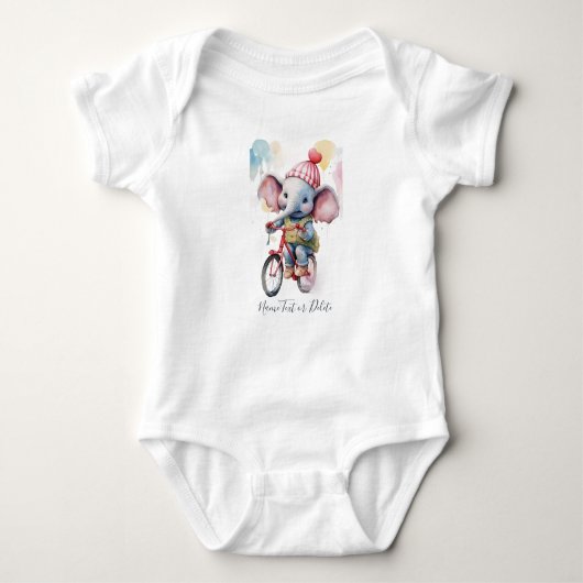 Watercolor Fietselectant Romper (Voorkant)