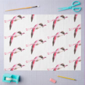 Watercolor Flamingo Serie Ontwerp 10 Tissuepapier (Craft)