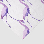 Watercolor Flamingo Serie Ontwerp 12 Tissuepapier (Detail)