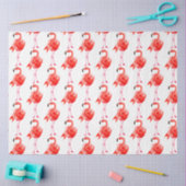 Watercolor Flamingo Serie Ontwerp 14 Tissuepapier (Craft)