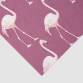 Watercolor Flamingo Serie Ontwerp 18 Tissuepapier (Detail)