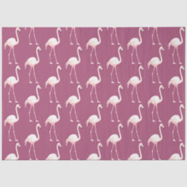Watercolor Flamingo Serie Ontwerp 18 Tissuepapier